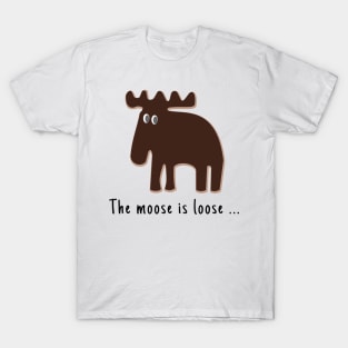 Brown Moose T-Shirt